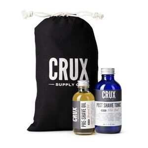 CRUX Supply Co Shaving Duo - Pre-Shave Oil & Post Shave Tonic